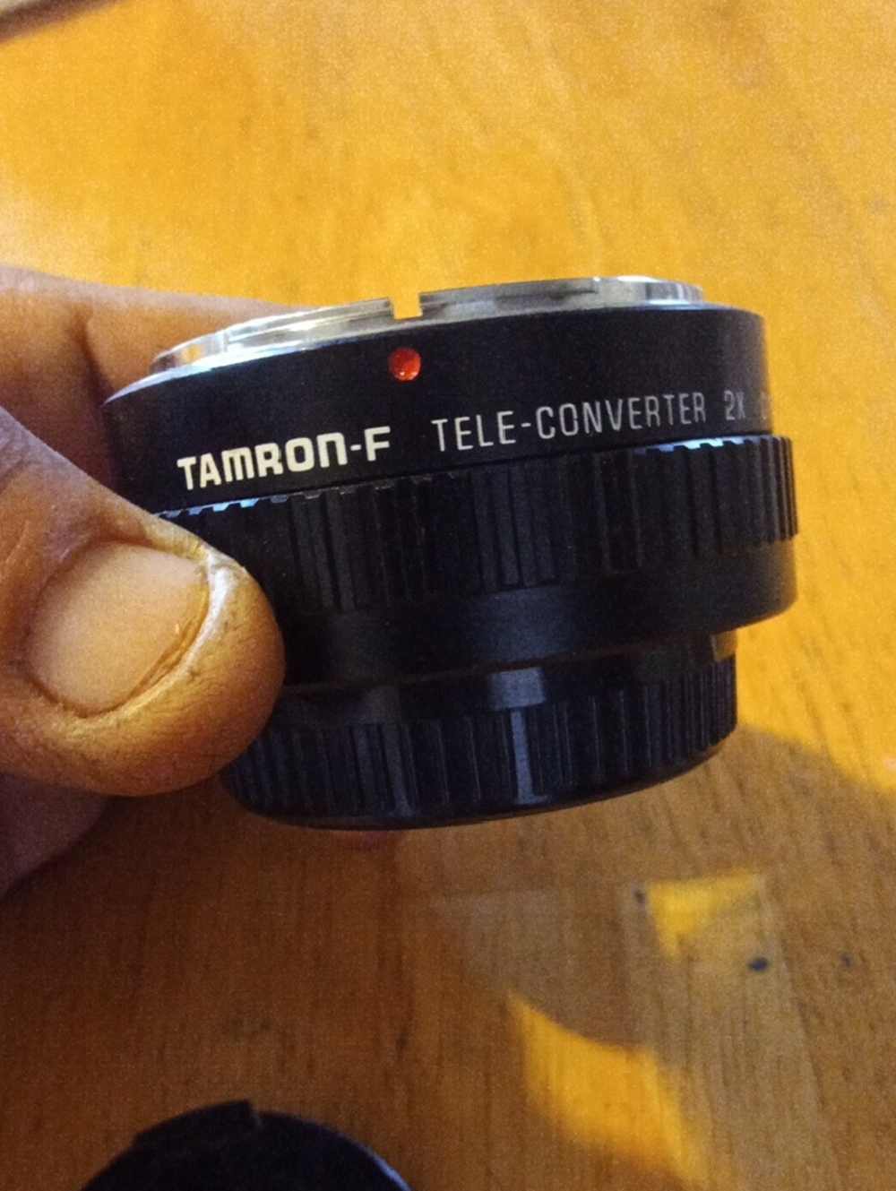 Black 2x Tele-Converter Lens Adapter